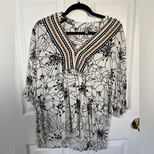 XL Anthropologie bl-nk Top